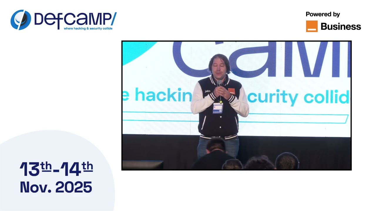 Opening Speech at DefCamp 2025