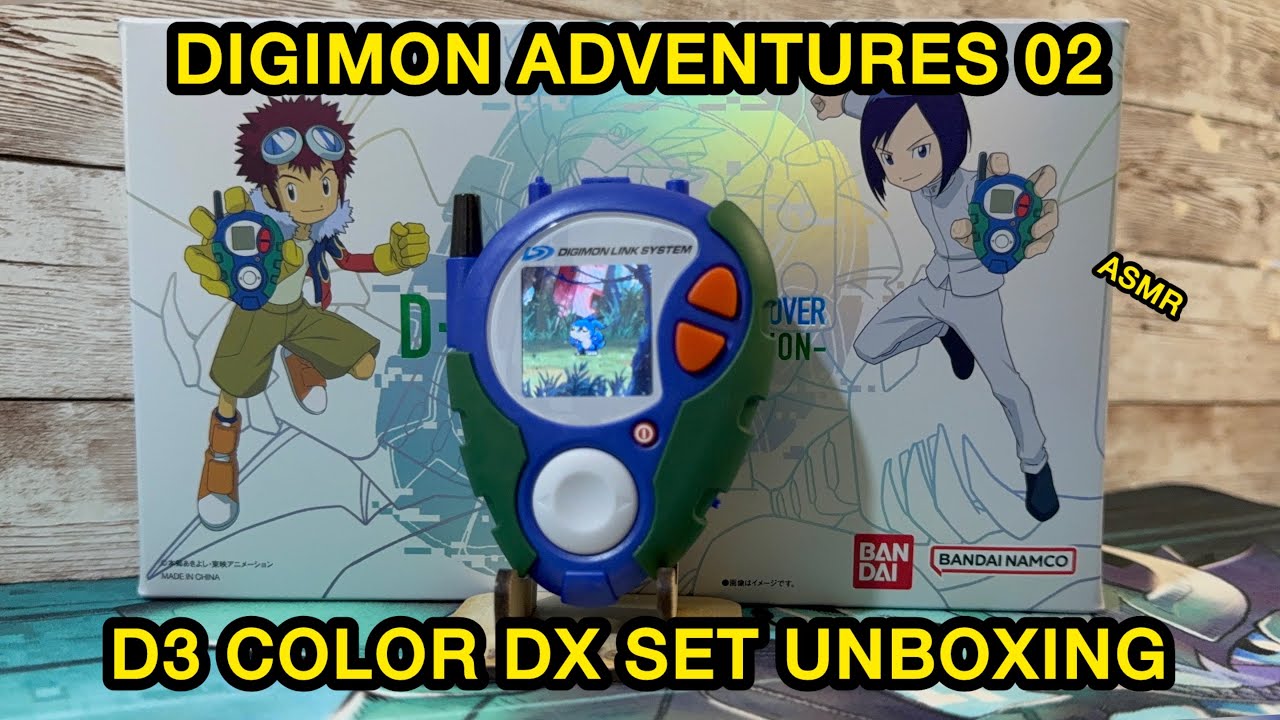 Digimon Adventure 02 D-3 Color Evolution DX Set &ndash; Paildramon Unboxing