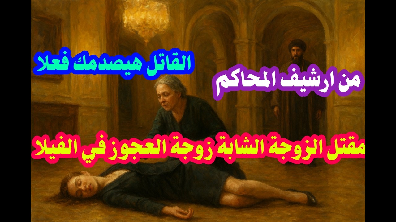 من ارشيف المحاكم حل لغز مقتل الزوجة الشابة زوجة العجوز في الفيلا في ظروف غامضة والقاتل هيصدمك فعلا