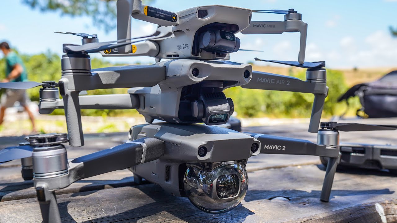 Mavic Pro 2 | Mavic Air 2 | Mavic Mini | השוואת רחפנים