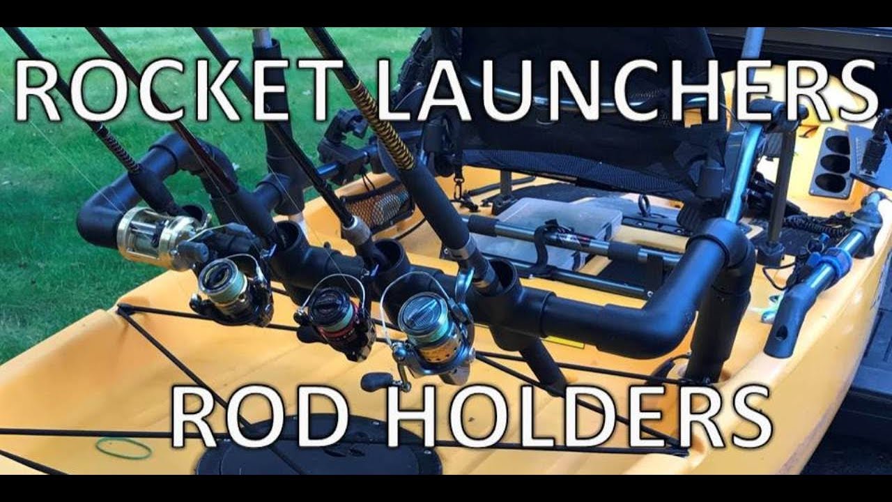 Kayak Rocket Launchers Rod Holders - PVC