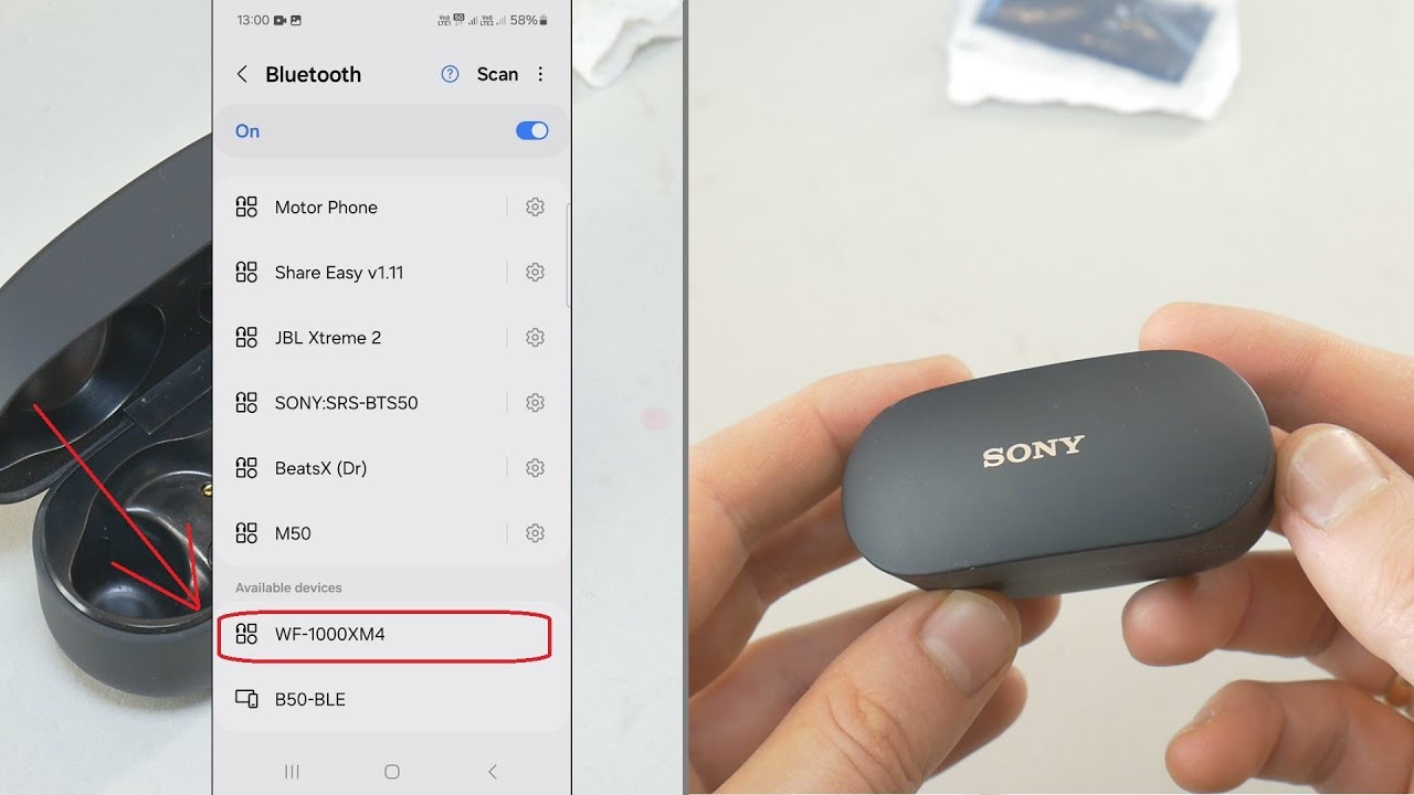 Как подключить наушники Sony (подключить Bluetooth)