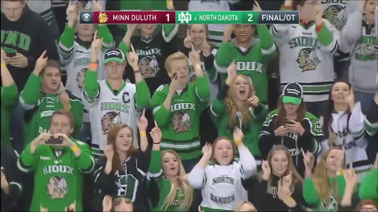 UND hockey - A Game Day Experience at the REA