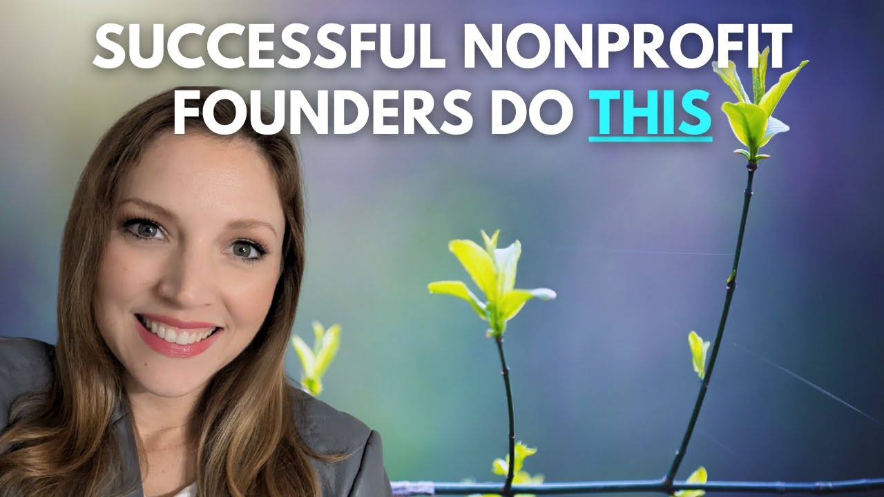 The Top Things Successful Nonprofit Founders Do Differently