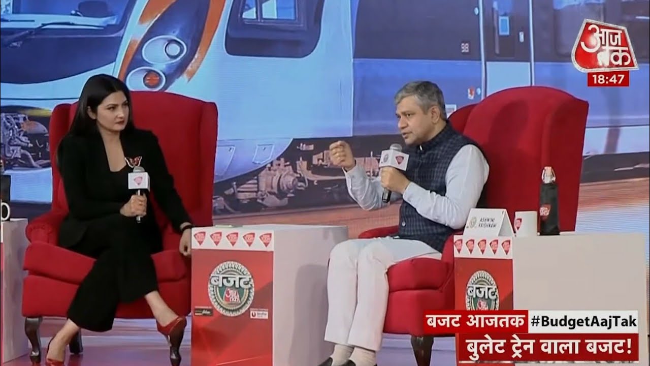 Interview at #BudgetAajtak
