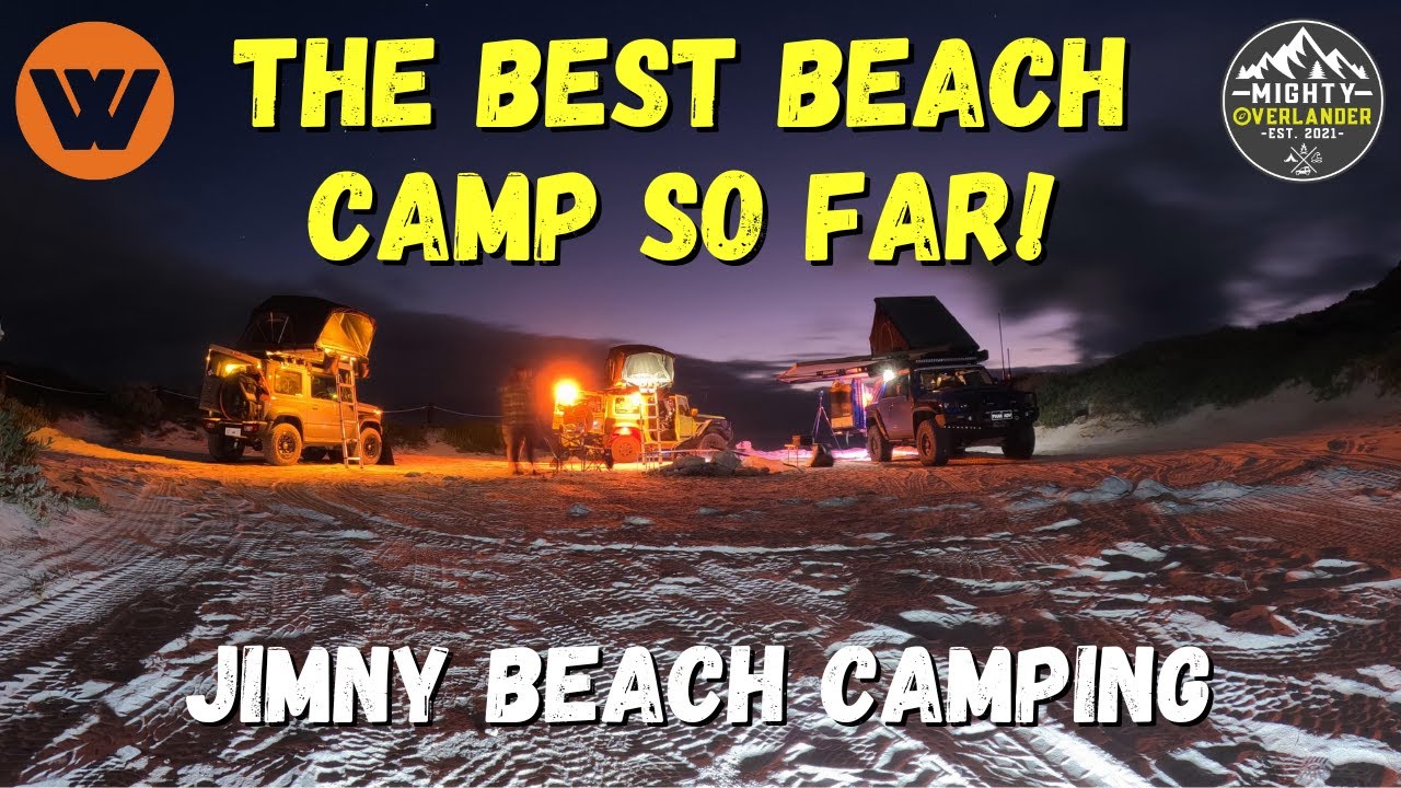 JIMNY BEACH CAMP // WEDGE ISLAND // BEST BEACH CAMP IN PERTH