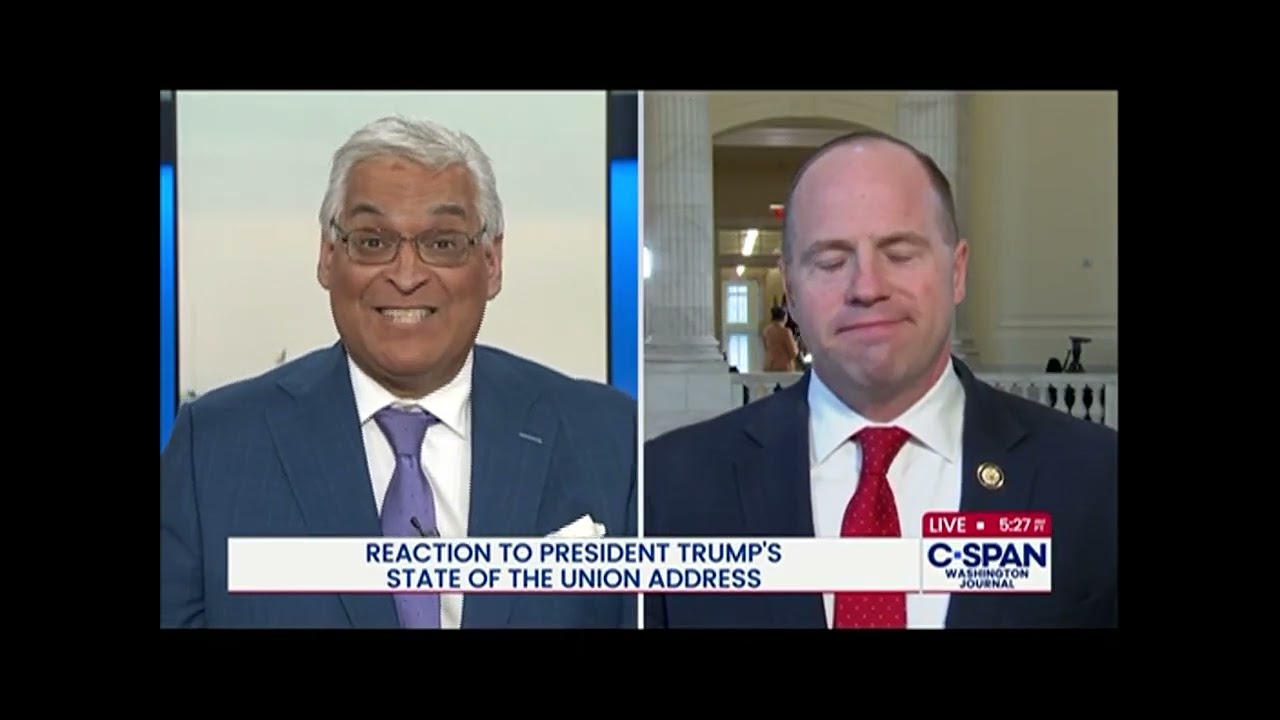 Rep. Kennedy on C-SPAN for Post-State of the Union Response