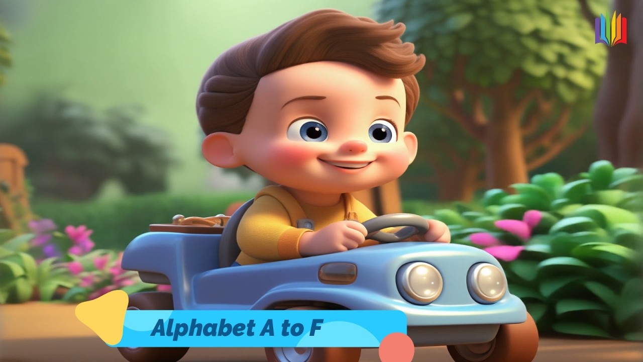 Alphabet A to F | KG Learning Videos | Thoma Edu Media