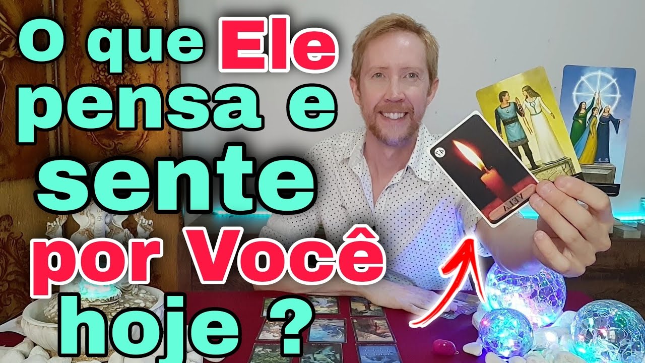 Ele pensou em mim hoje ? E o que sentiu ? O que ele sente por mim hoje tarot ?Ele pensa em mim tarot