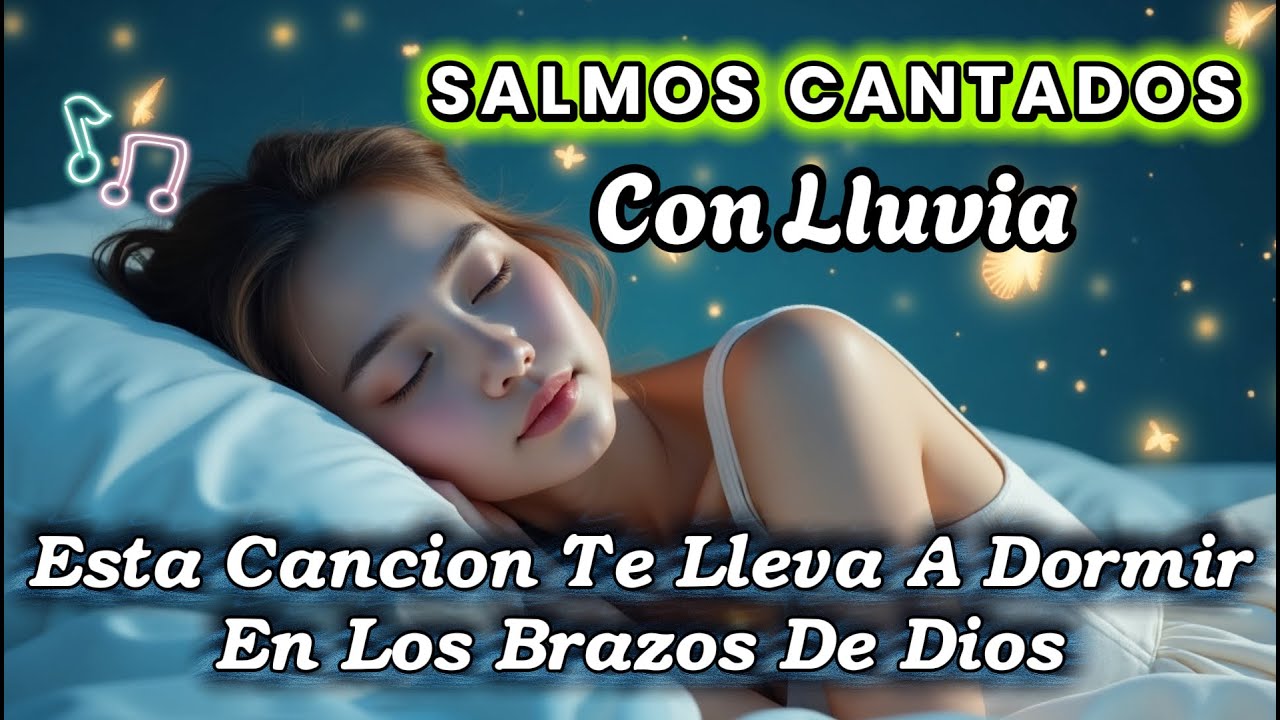 Esta Canción Te Lleva a Dormir en los Brazos de Dios | Salmos Cantados con Lluvia