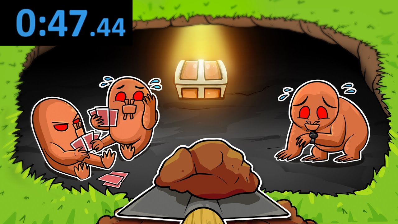 How speedrunners DESTROYED a game about digging a hole