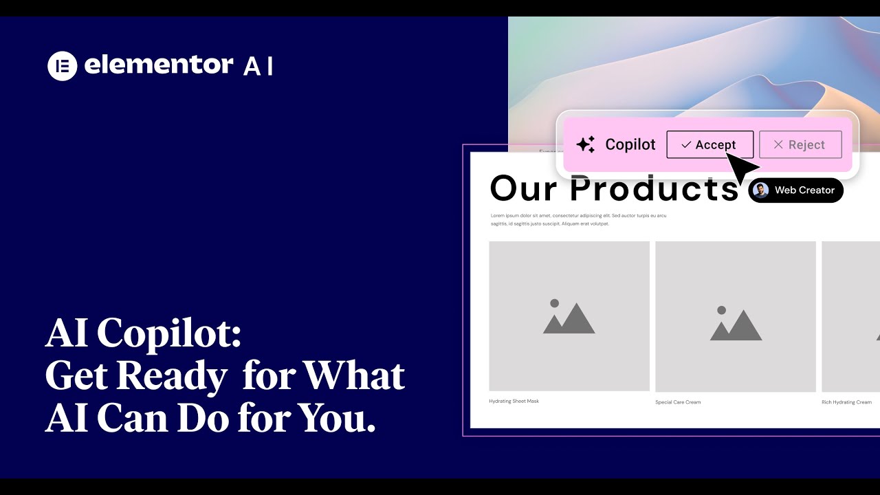 Introducing Elementor AI Copilot