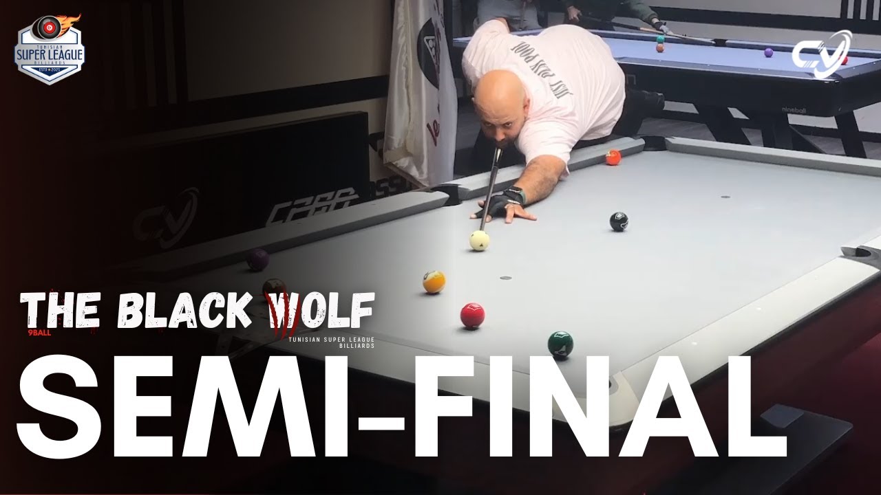 Trabelsi Mustapha VS Zitouni Achref | Semi-Final | 2025 THE BLACK WOLF OPEN | 9-BALL