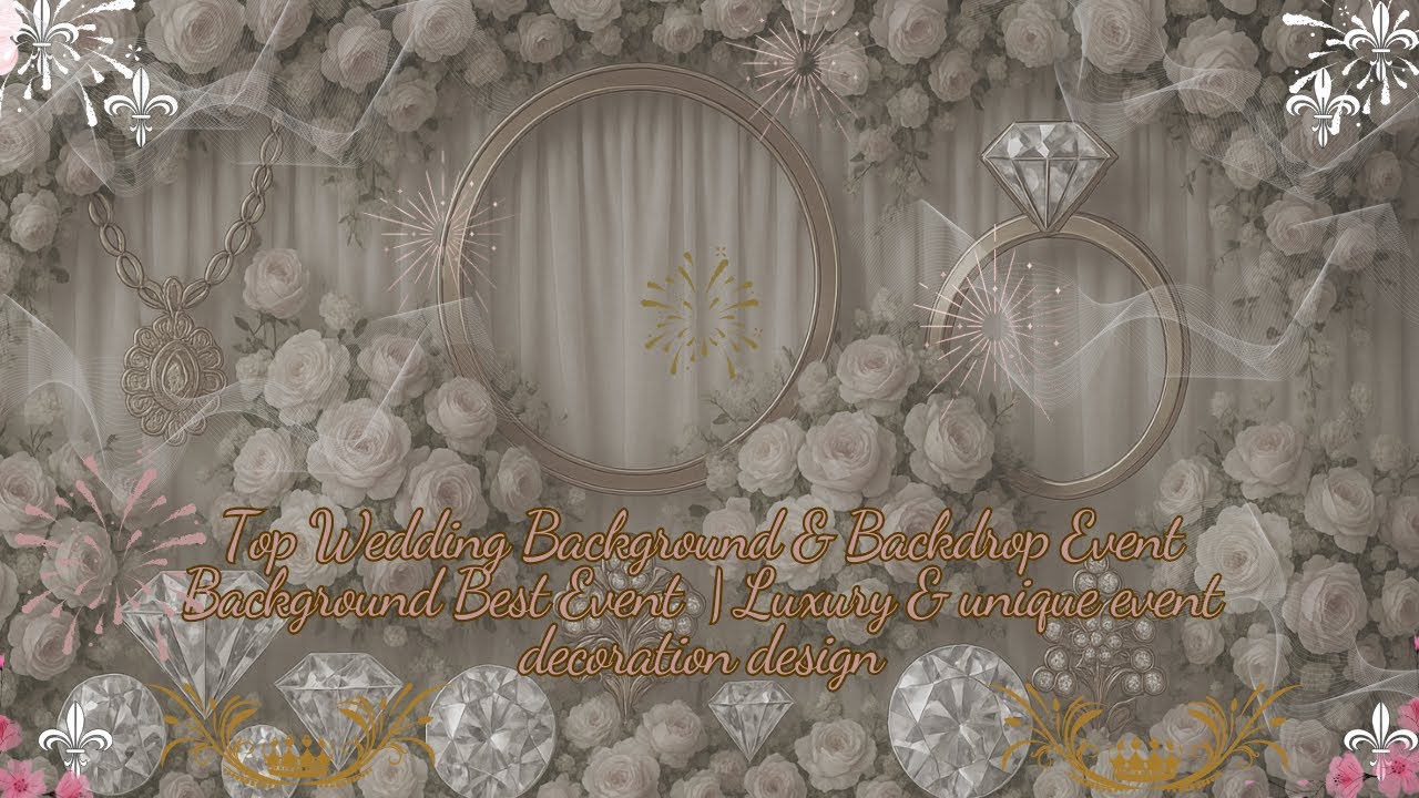 Top Wedding Background & Backdrop Event Background Best  | Luxury & unique event decoration design