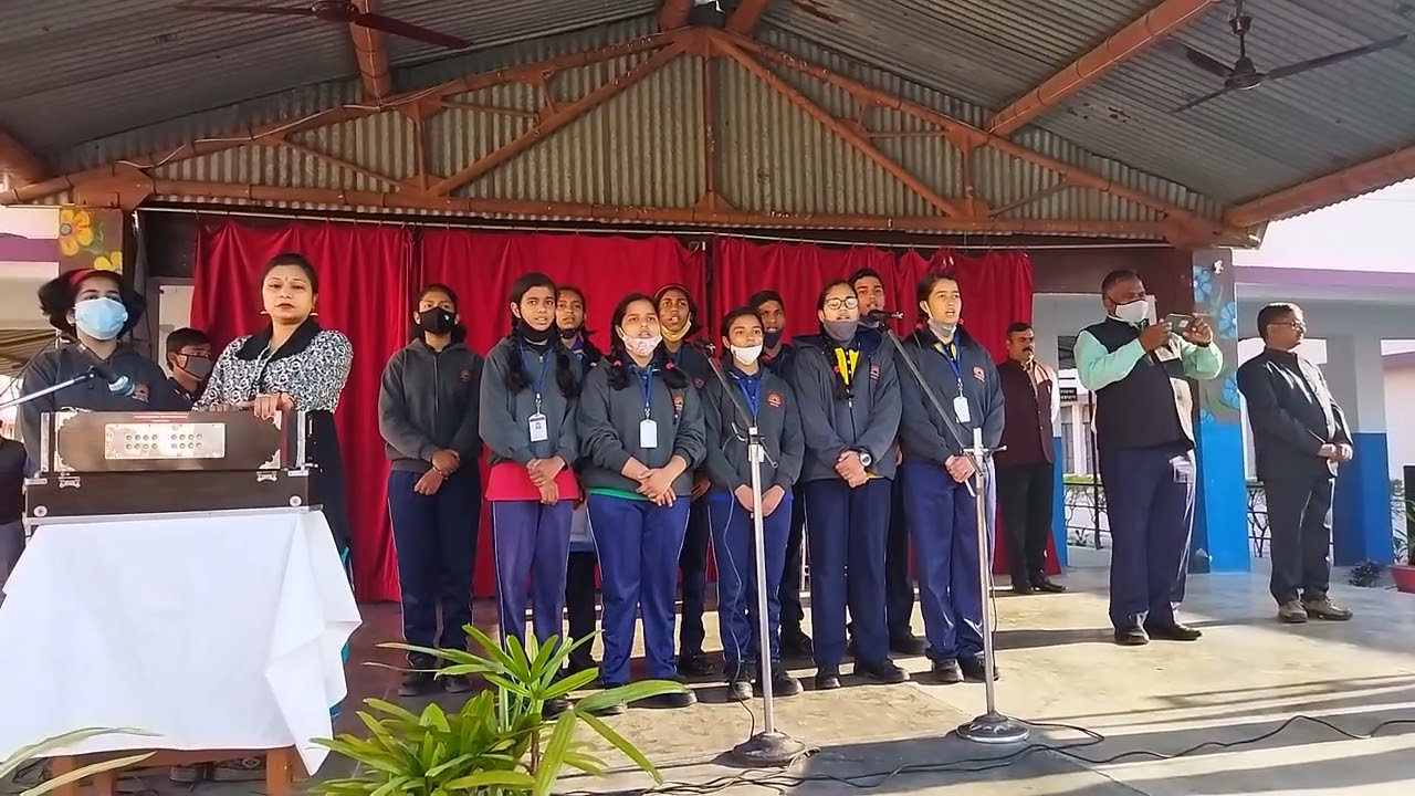 Group Song (KV COD CHHEOKI )Morning Assembly