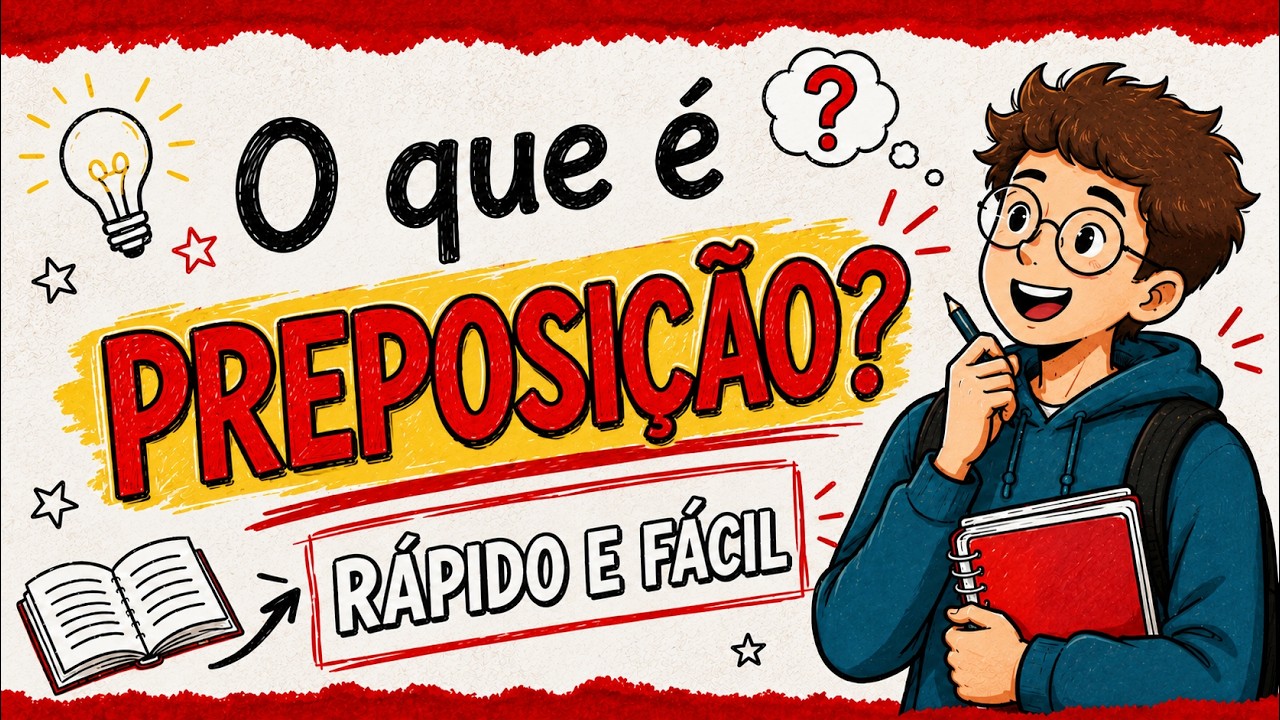 O que é Preposição? Fácil I Português On-line