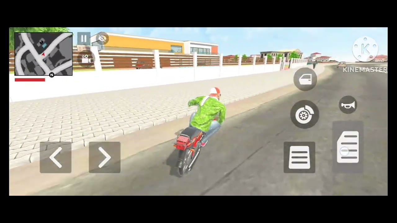 Indian bike driver City game jismein helicopter udate Hain bike per racing karte hain aur expressing
