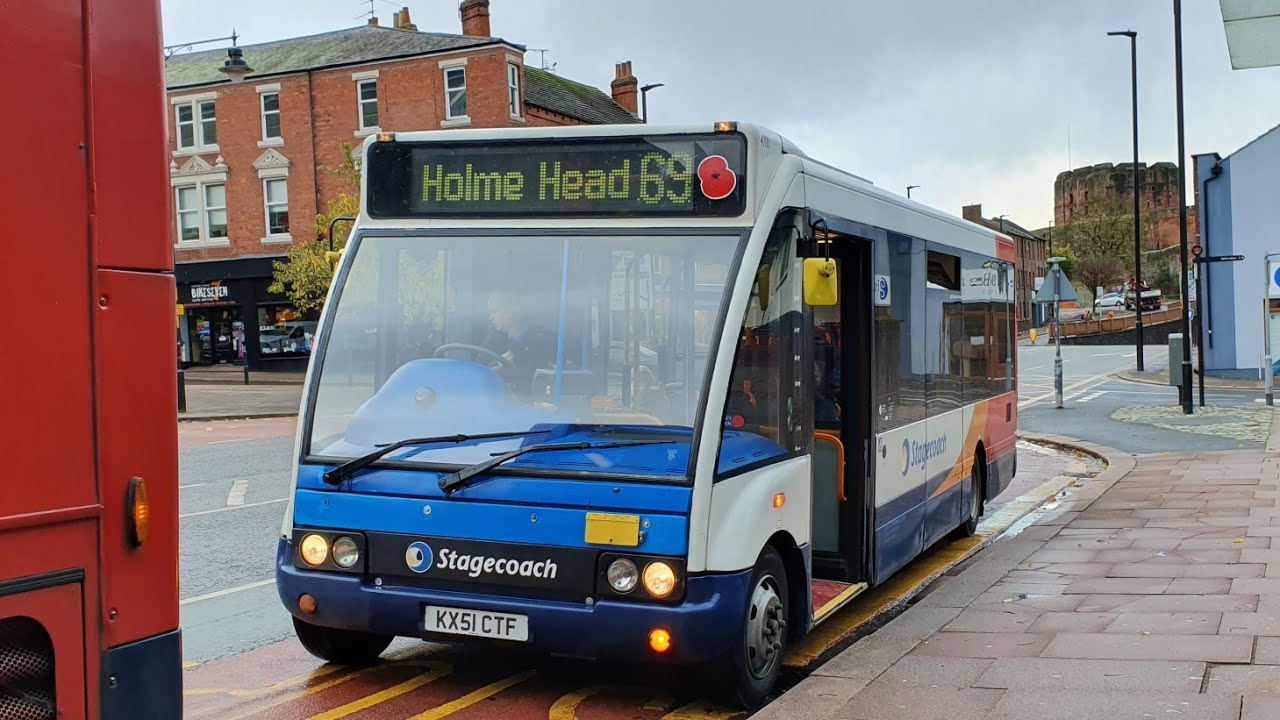 Tuneful Allison: Journey on Route 69 | KX51CTF/47011 - Stagecoach North West: Optare Solo M850