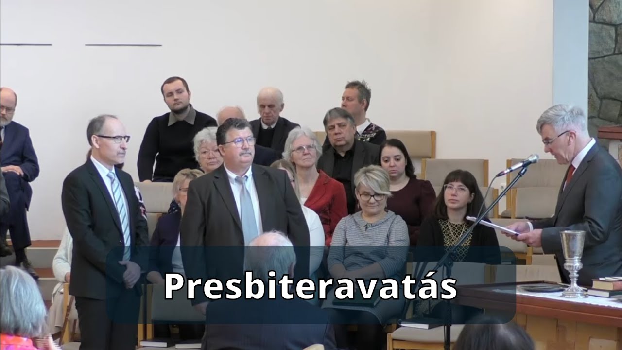 2026. 02. 08. délelőtti istentisztelet - presbiteravatás // Dr. Várady Endre