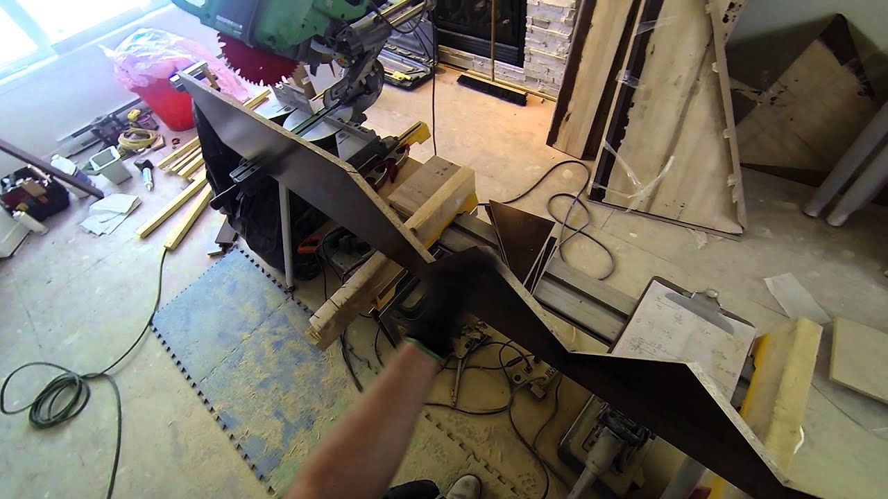 On fait ca comment ? Installation escalier teint et vernis
