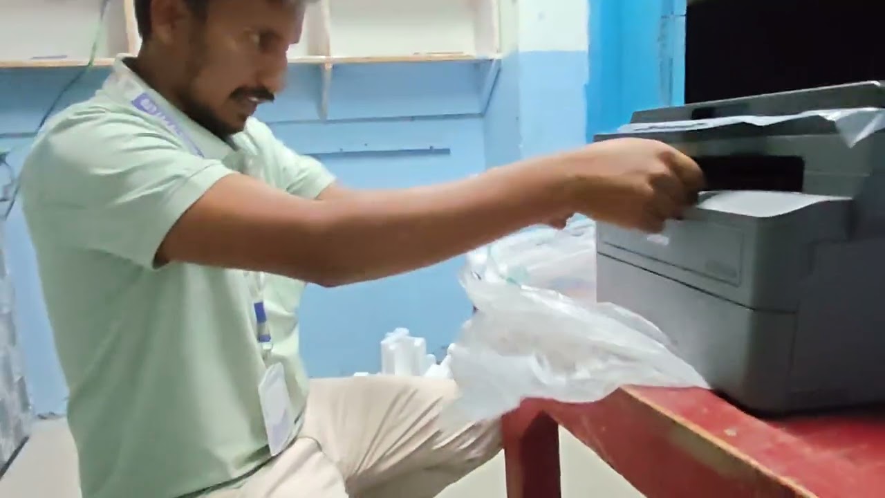 New printer 🖨️ unboxing #pappusirvlogs #printer #brother #unboxing #vloggerlife 