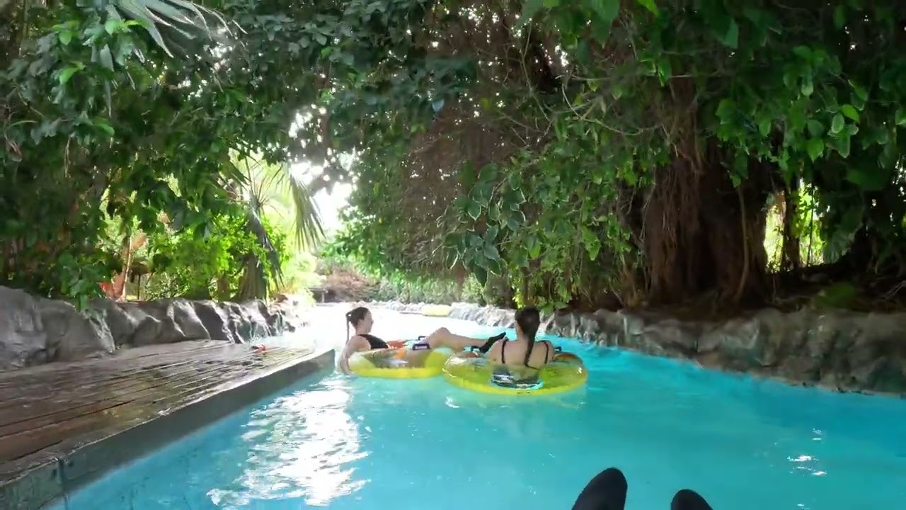 Mai Thai River Part1 - Lazy River at Siam Park, Tenerife, Spain