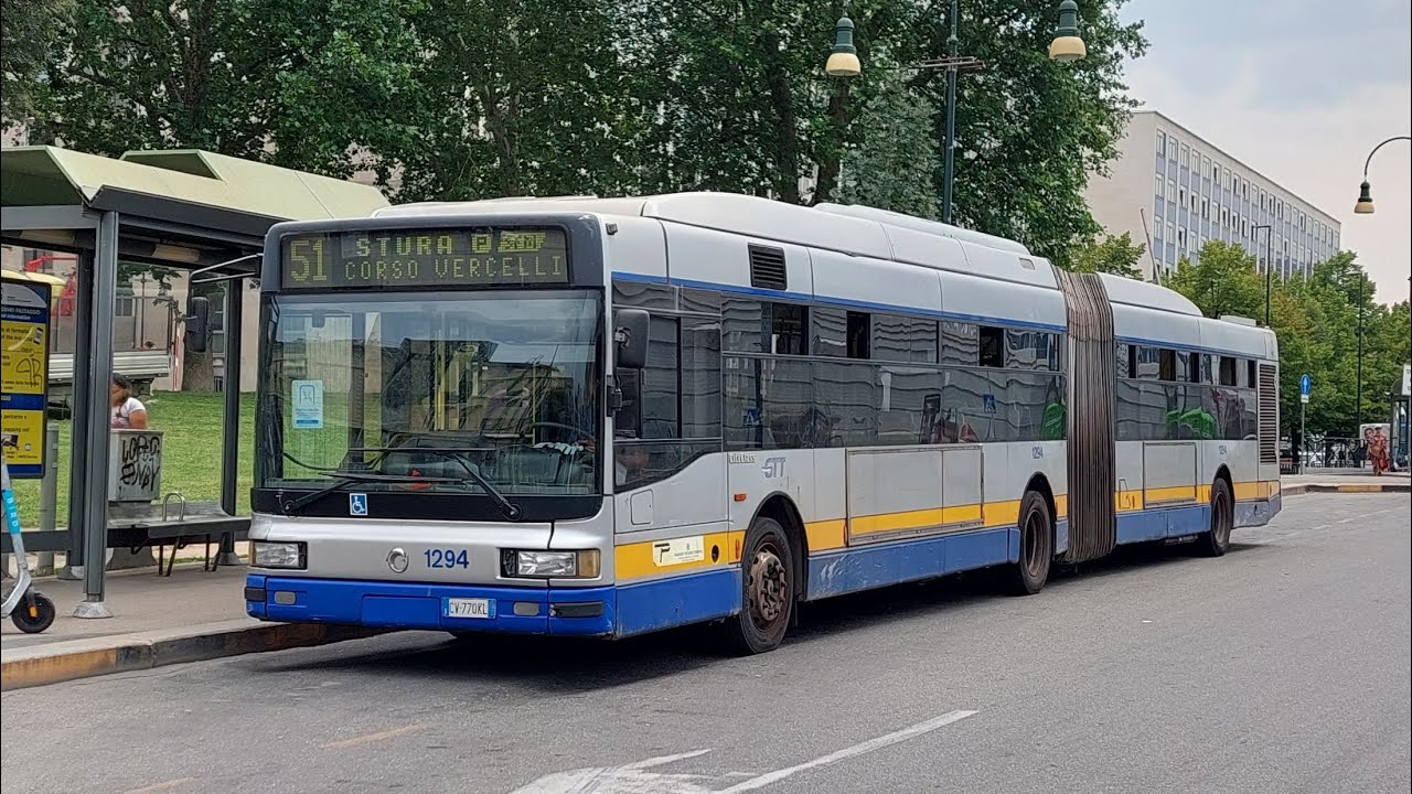 [4K] 🇮🇹 GTT linea 51 vettura 1294 (2023)