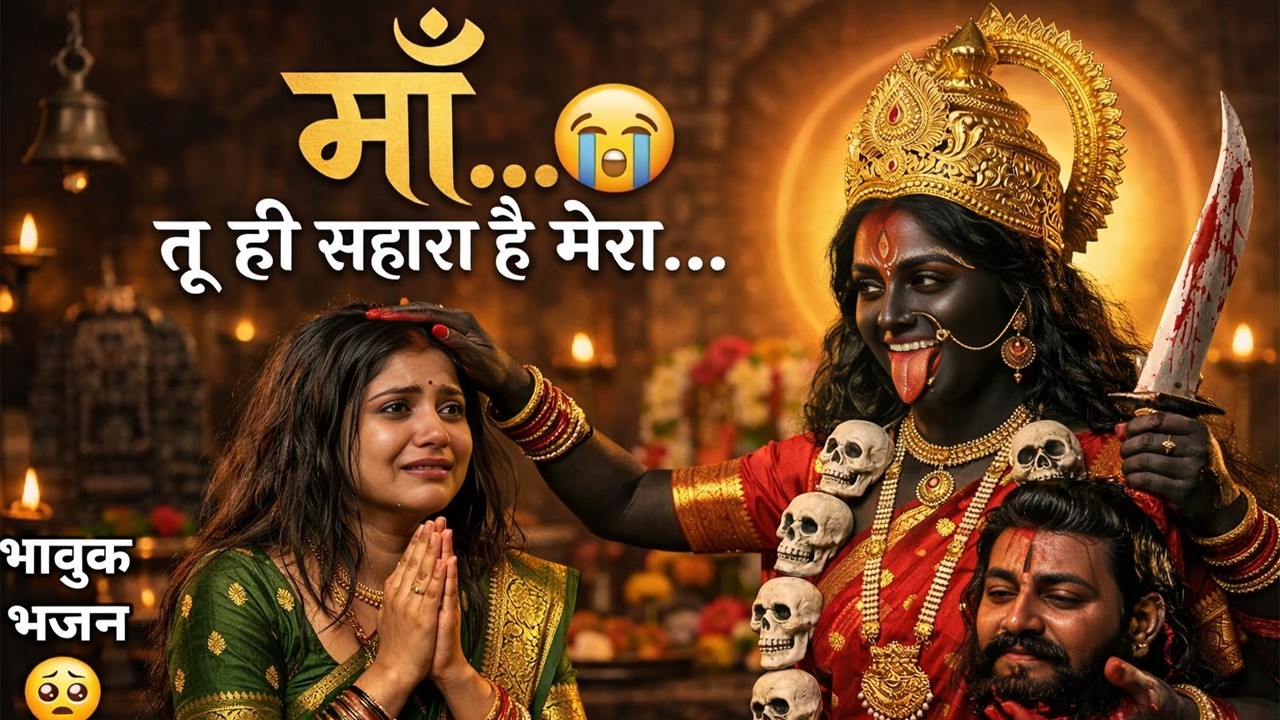 माँ.. 😭 मेरा कोई ना सहारा बिन तेरे | Kali Maa Bhajan | Beti Ki Pukar | Navratri 2026 Bhajan