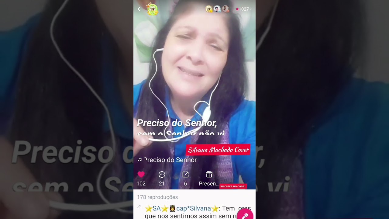 ⭐🎤🎵#cover /#ccb  Preciso do Senhor/Silvana Machado Cover #louvordamanha/#starmaker /#karaoke