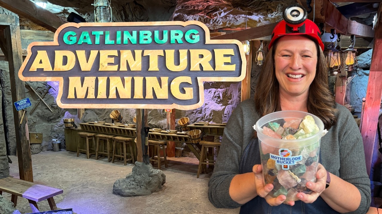 NEW Gatlinburg Adventure Mining & The Escape Game Review