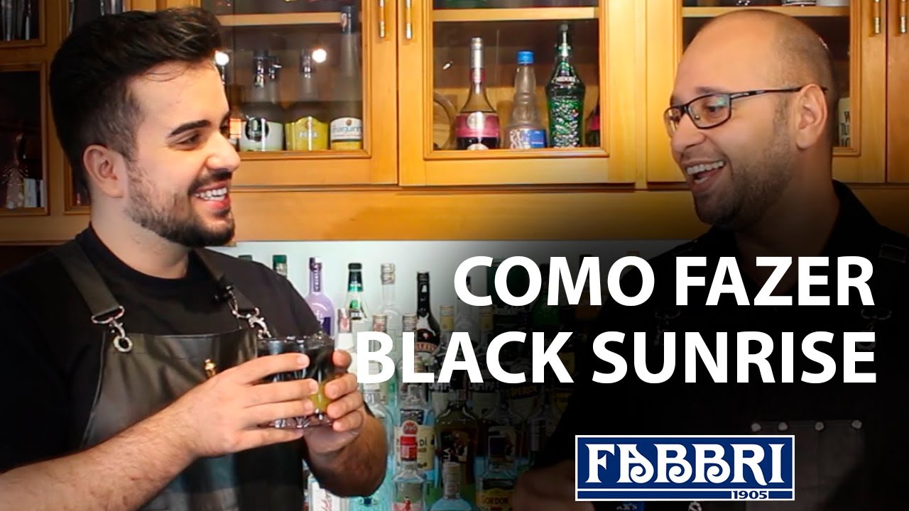 Como Fazer DRINK BLACK SUNRISE com um INGREDIENTE SECRETO - Batender Store e Barista Kazé