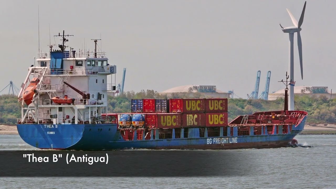 Schiffsverkehr vor Hoek van Holland 2010 (1. Teil)