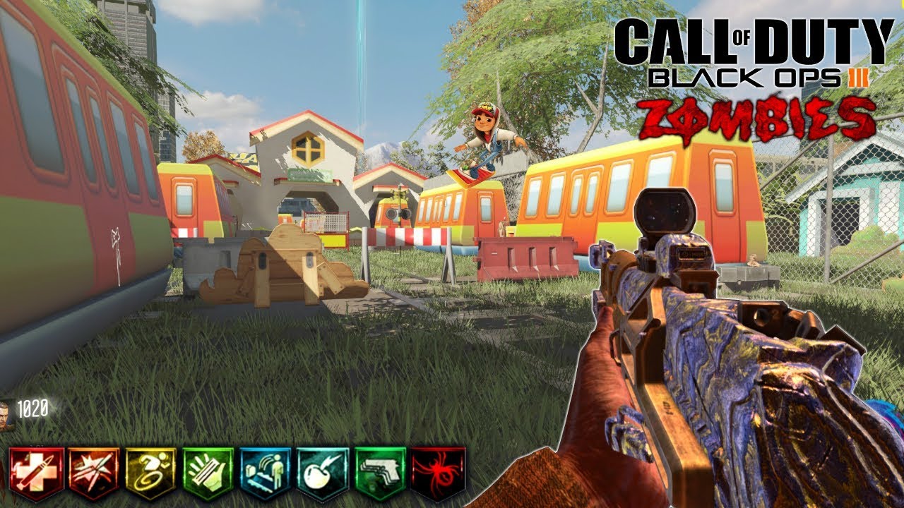 SUBWAY SURFERS CUSTOM ZOMBIES MUY TOP | CALL OF DUTY: BLACK OPS 3 ZOMBIES