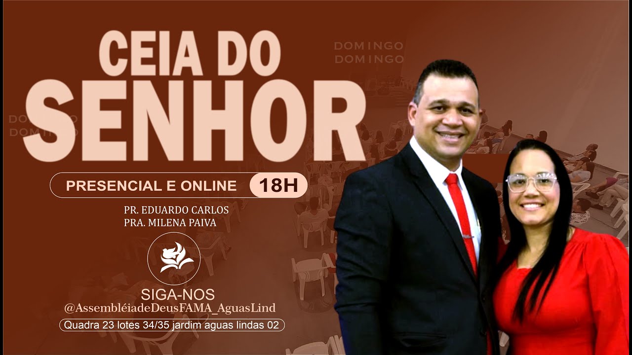 CULTO CEIA DO SENHOR Regional 24 - 08/02/2026
