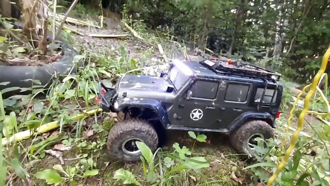Die 1ten 7 Tage mit dem Neuen Absima CR3.4 Sherpa Brushed 1:10 RC Crawler  (4WD) RtR 2,4 GHz