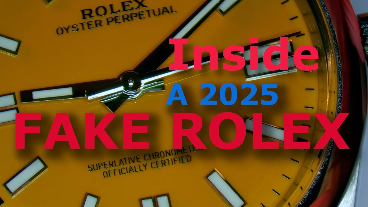 Complete teardown and rebuild of a fake Rolex