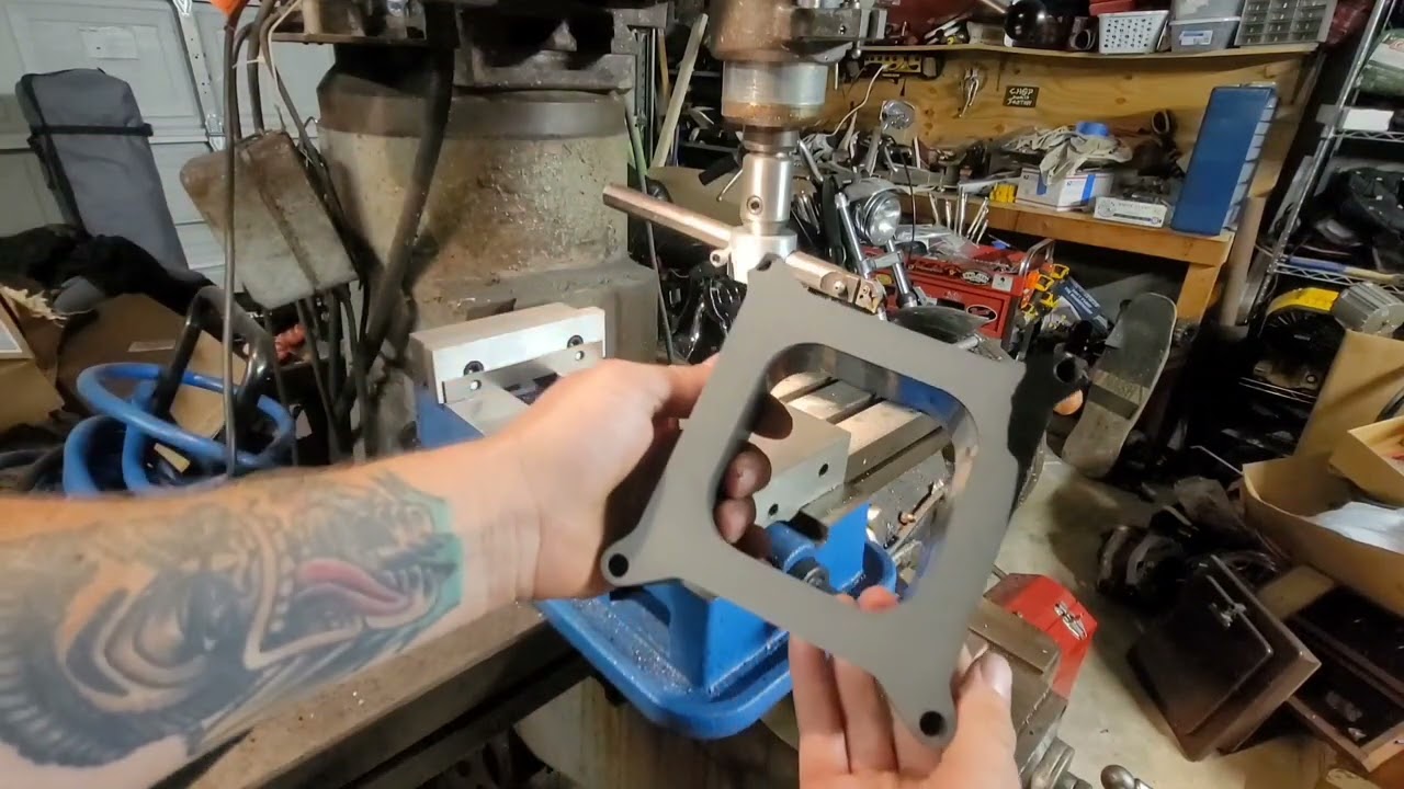 DIY fly cutter Part 2 making cuts
