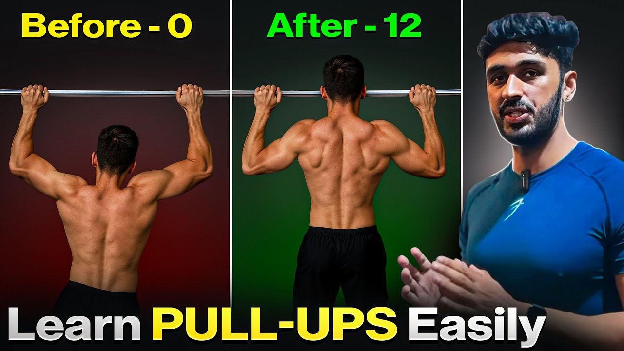 Pullups for Beginners to Advanced | Proper Form & Variations Male & Feamle | Nirbhay - FitAndNirbhay