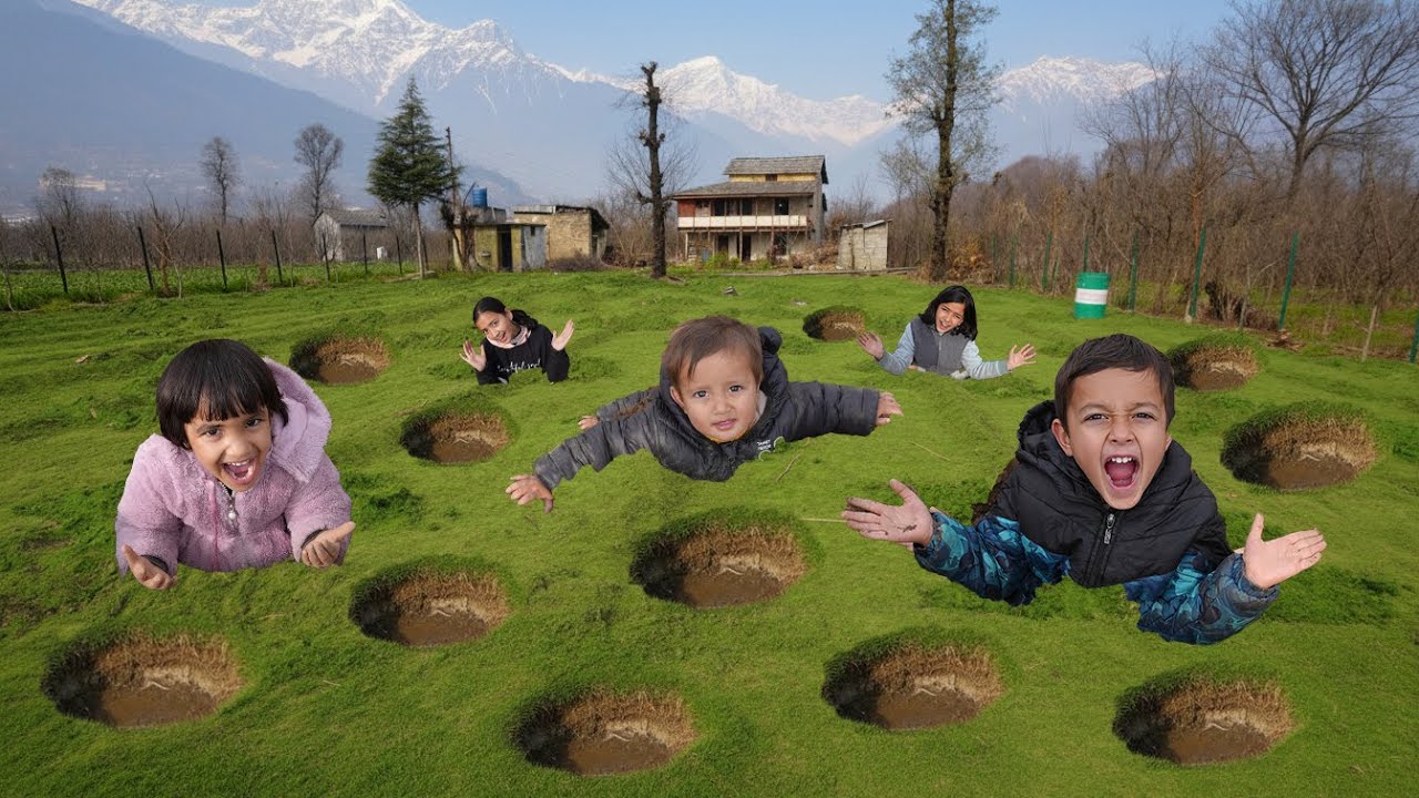 The 1000 Pits Challenge! 🌳 क्या हम कर पाए ? & We made Special पहाड़ों वाली Maggie
