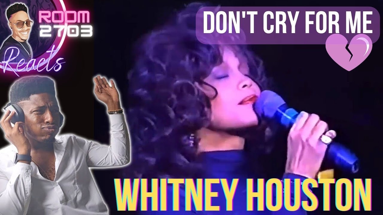 Whitney Houston 'Don't Cry for Me' Reaction - Was NOT Expecting That... 🥺💔