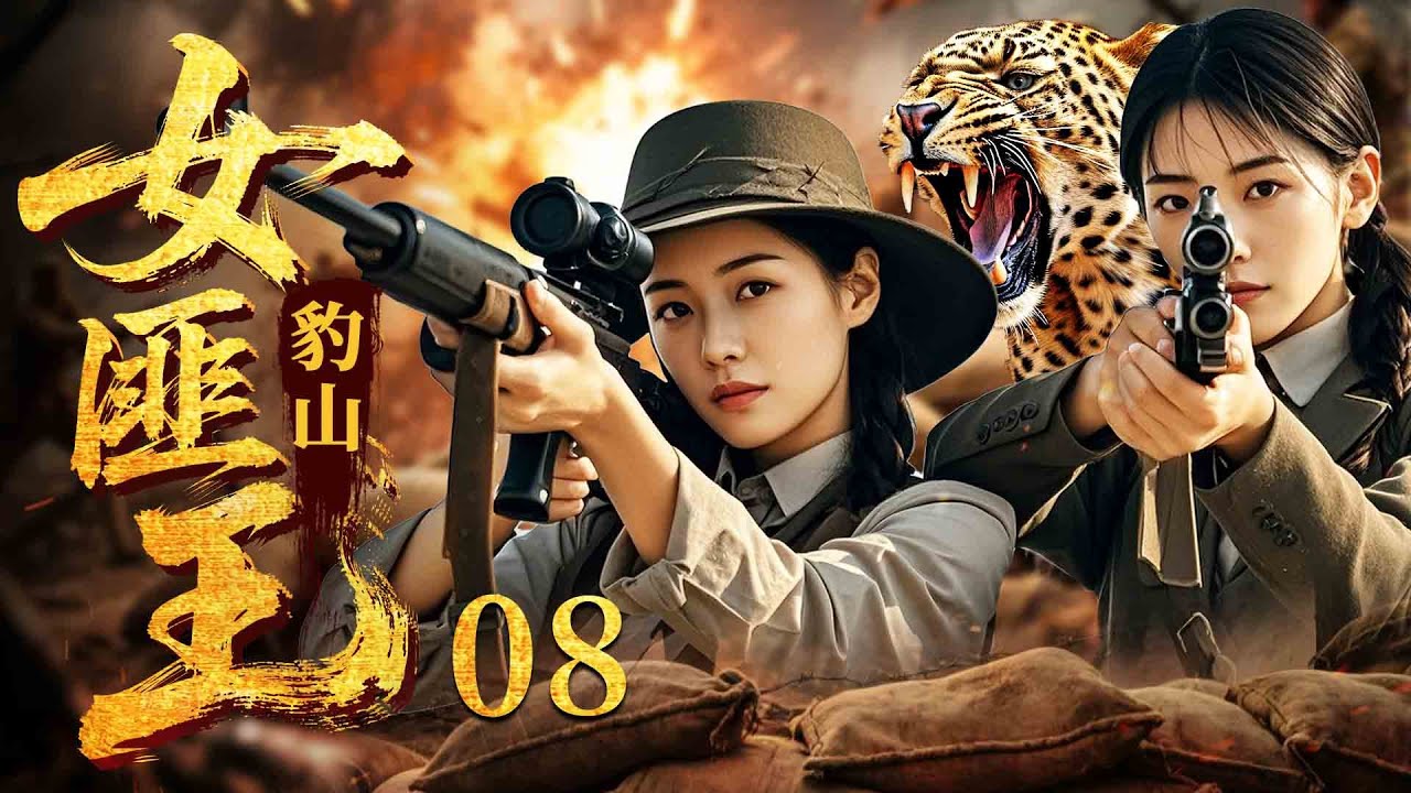 【抗日神剧】豹山女匪王08 | 神枪姐妹花占山为王，强强联合围杀数万日军（谷智鑫)