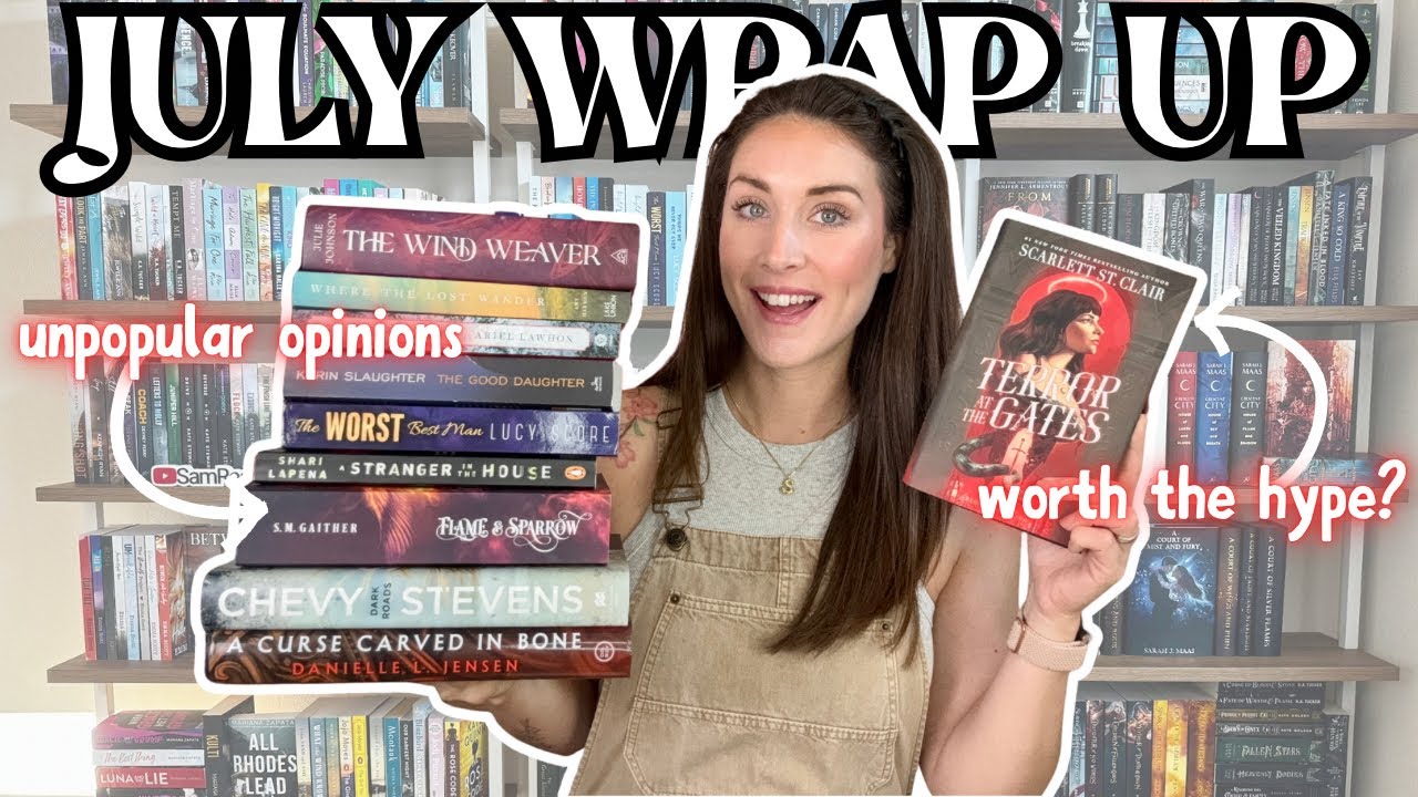 MAJOR disappointments and unpopular opinions| JULY READING WRAP UP 📖