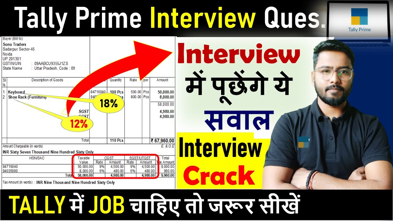 Tally Prime Interview : Tally Interview Question and answer | Tally Prime