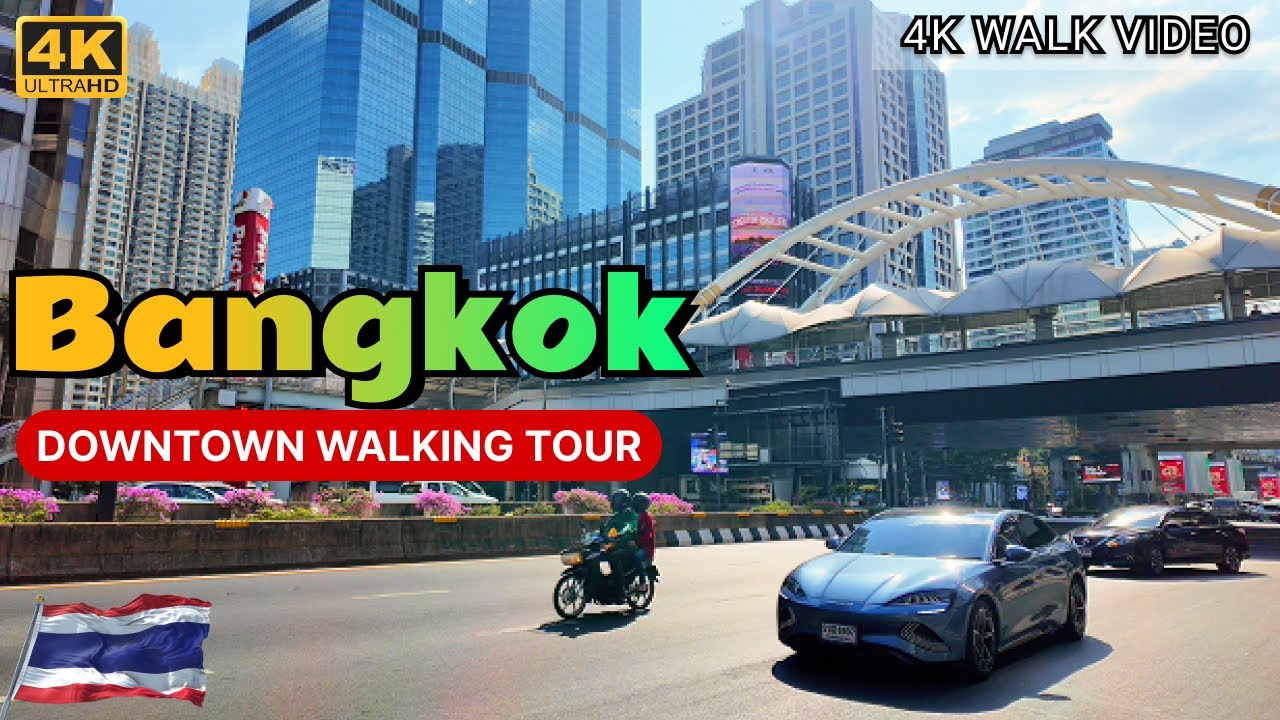 [4K HDR] 🔥 Mega City Bangkok 2025 | BTS Surasak - BTS Chong Nonsi | Bangkok Street Walk