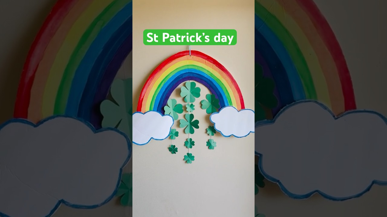 Easy DIY St. Patrick&rsquo;s Day Crafts | Fun and Festive Ideas#shorts #stpatricksday #stpatricksdaydecor