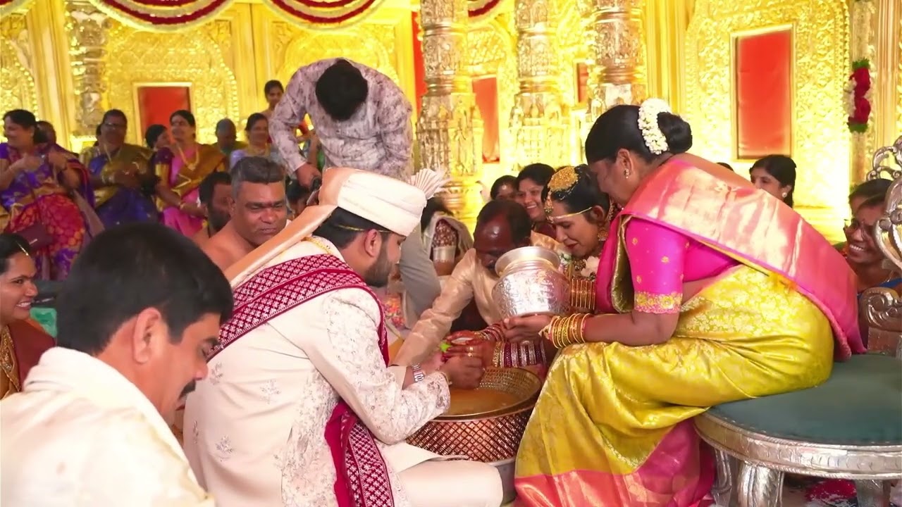 Tarun Kumar Reddy with Sreepriya Reddy