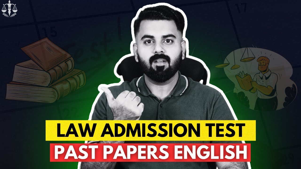 LAT PAST PAPER  MCQS FOR ENGLISH | THE LAW CHANNEL