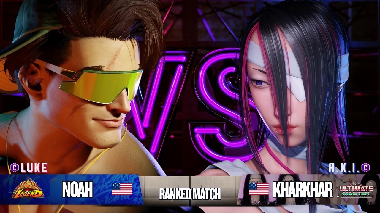 SF6 ▰ NOAHTHEPRODIGY (Luke) vs PERMGODKHARKHAR (A.K.I.) ▰ High Level Gameplay - Street Fighter 6