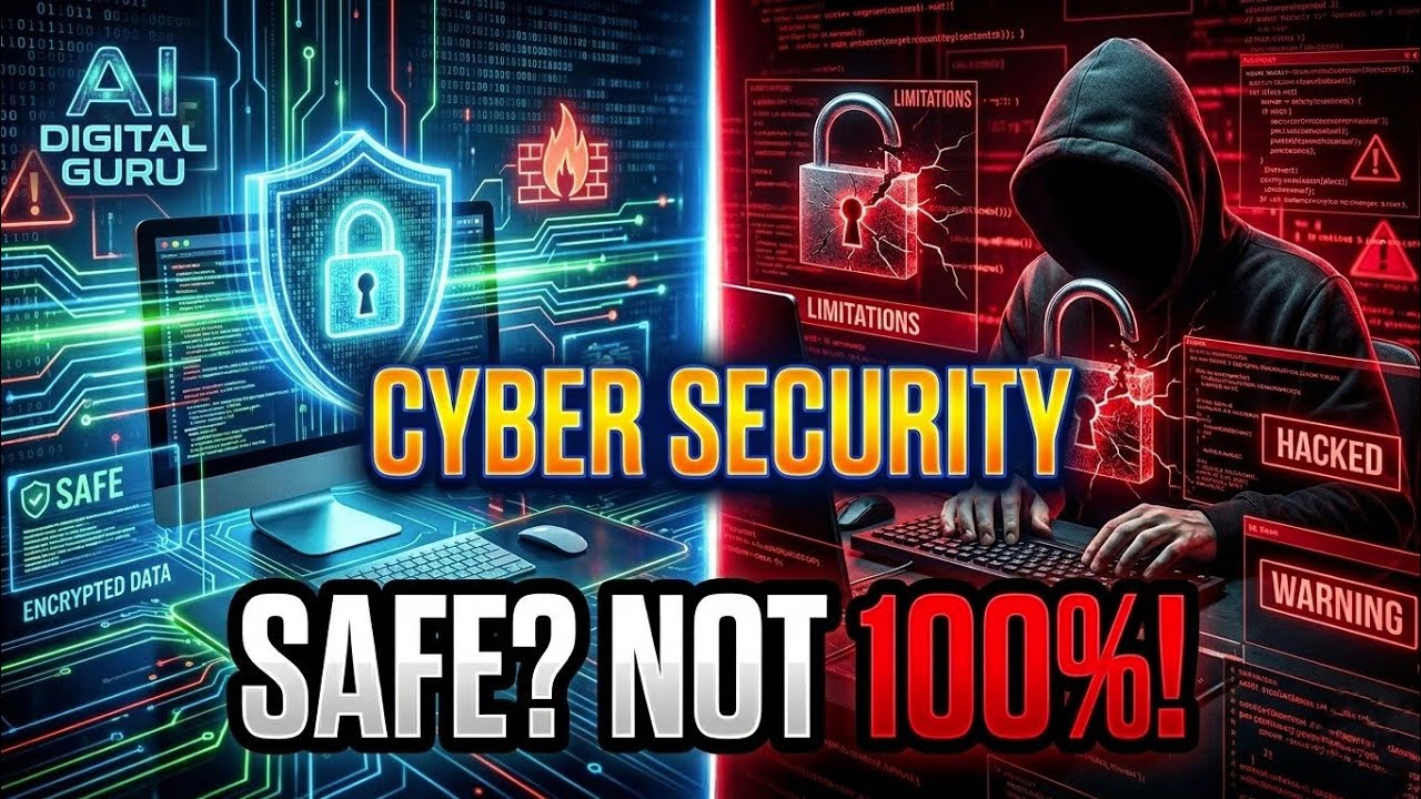 Cyber Security के फायदे और Limitations | क्या आप सच में Safe हैं? | AI DIGITAL GURU