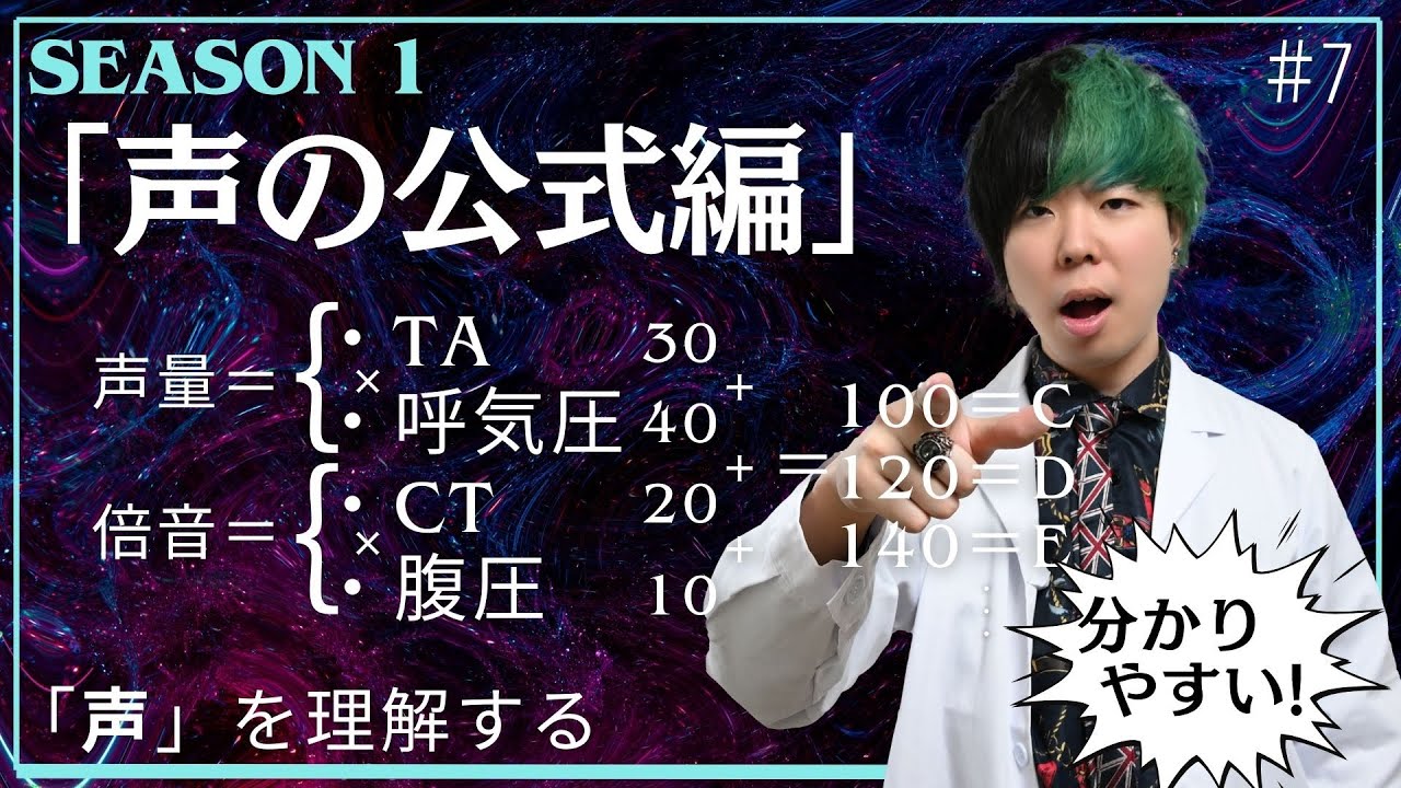 #7 【伏線回収】理論的に声を理解しよう【声の公式編】 #ボイトレ
